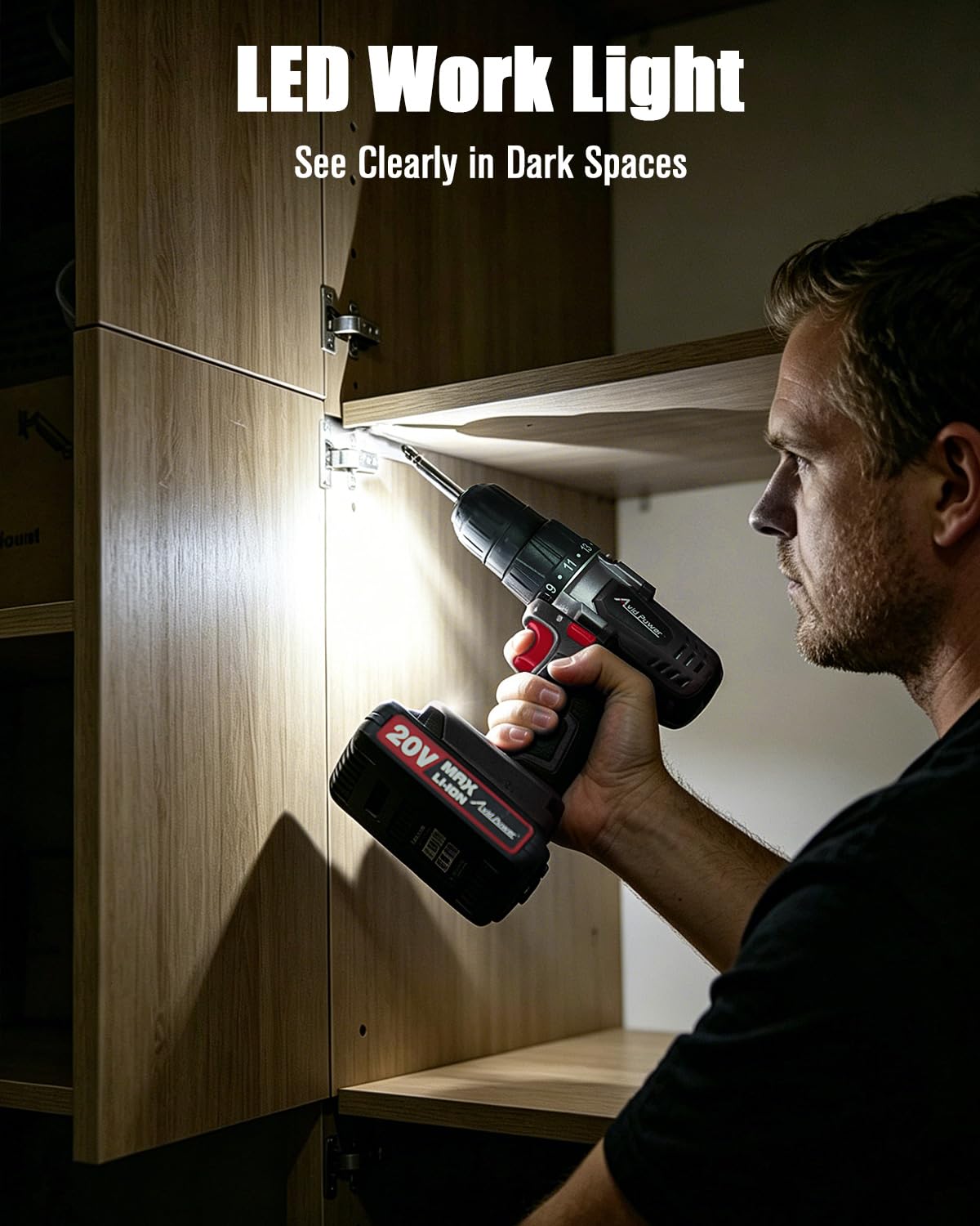 20V Cordless Electric Drill Set Z990