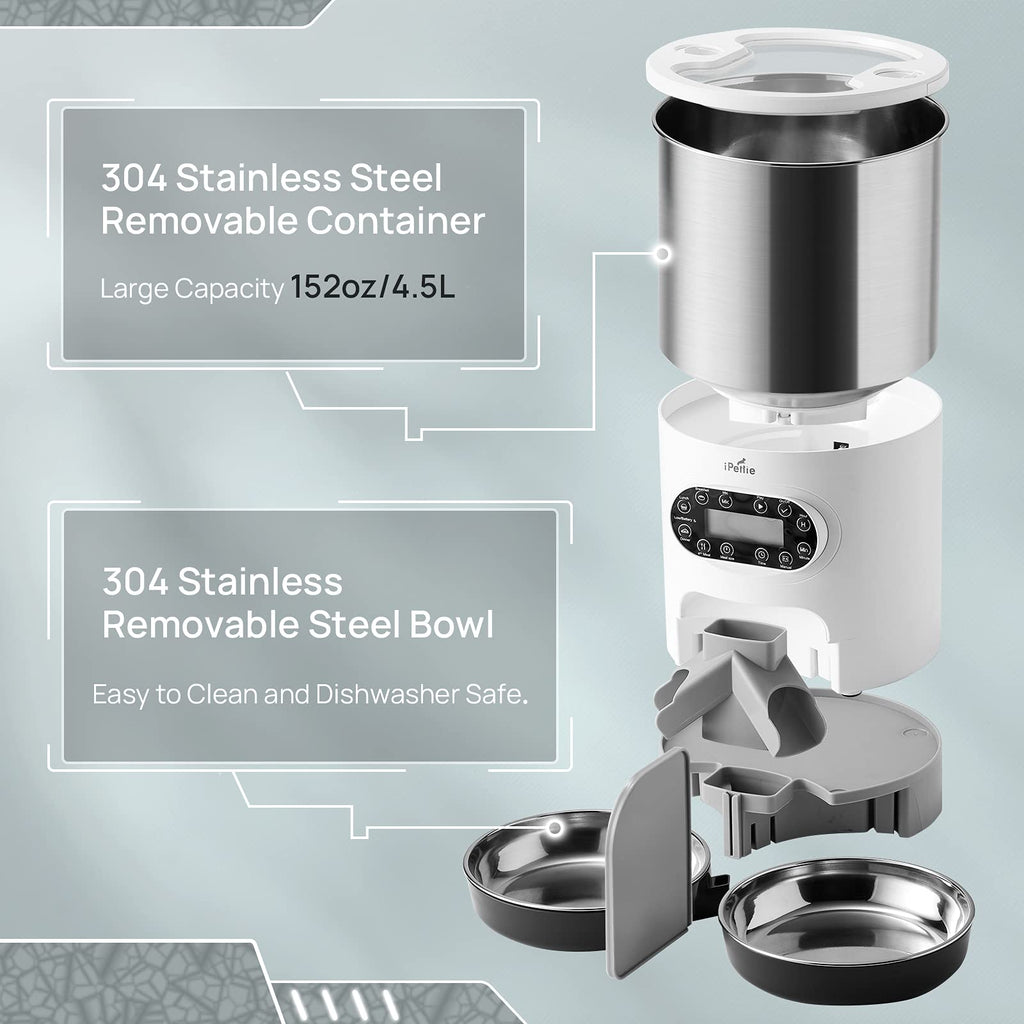 Automatic Pet Feeder with 4.5L Capacity S3468