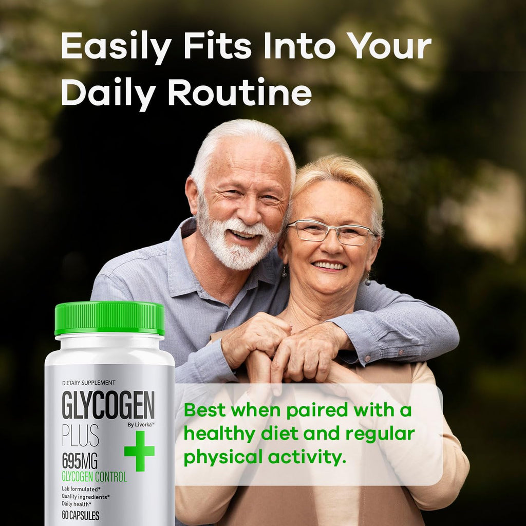 All Natural Glycogen Support Capsules, 180 Capsules T862595