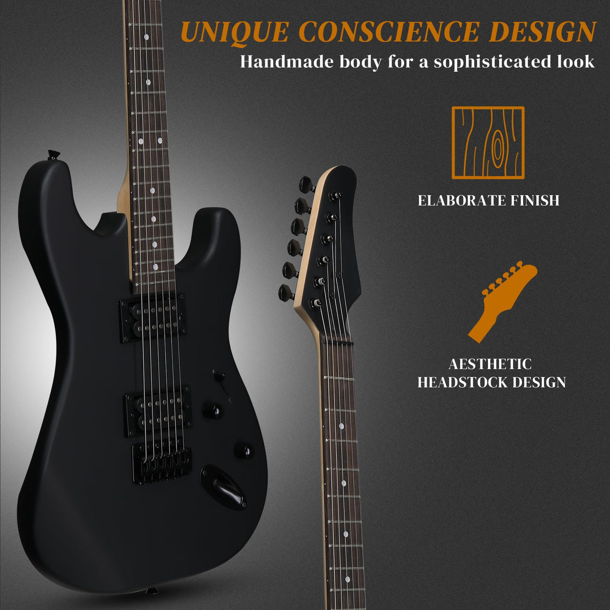39 Inch H-H Pickup Electric Guitar Z3019