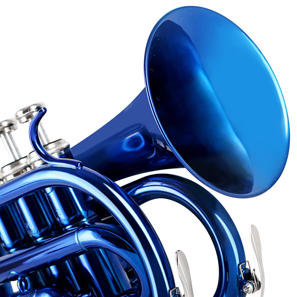 Bb Brass Pocket Trumpet with 7C Mouthpiece K3045