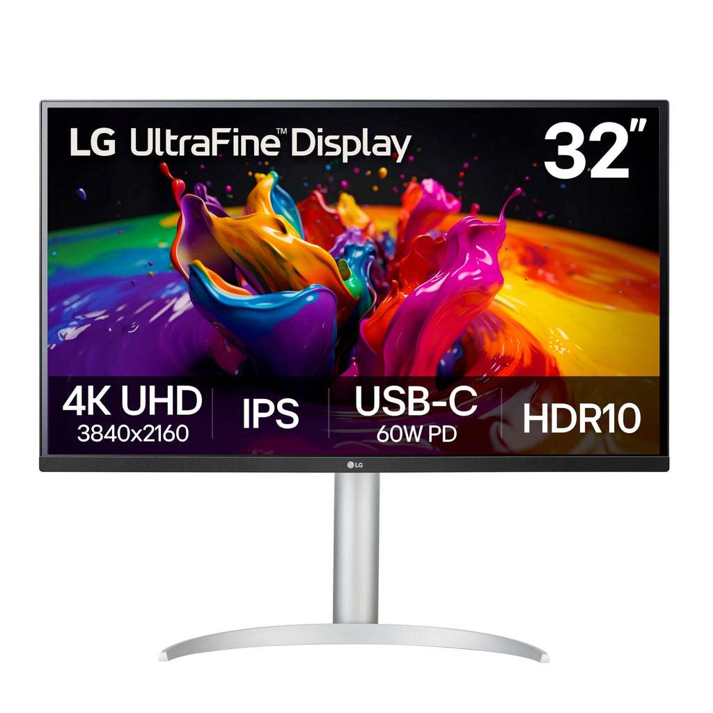 32-inch 4K UHD IPS Computer Monitor 60Hz White E866697