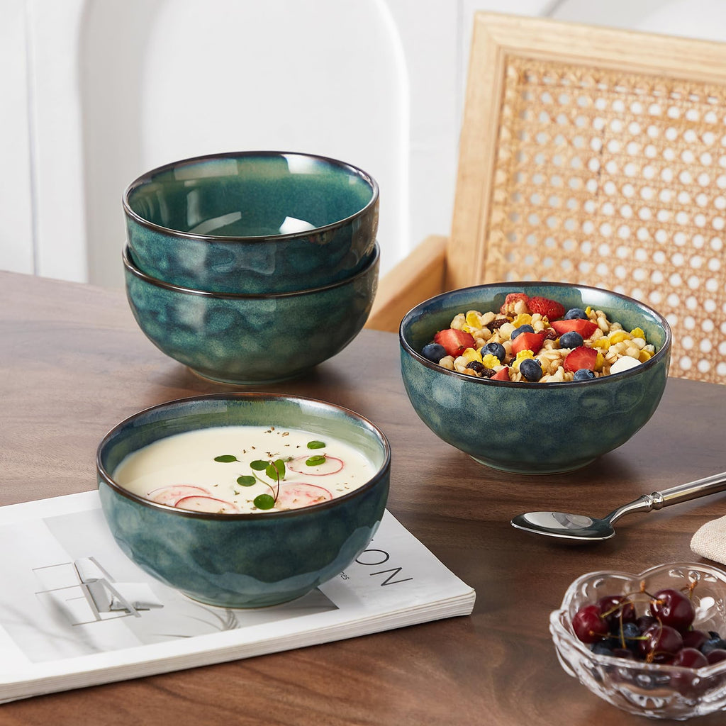 Ceramic Green Bowls Set of 4 P810