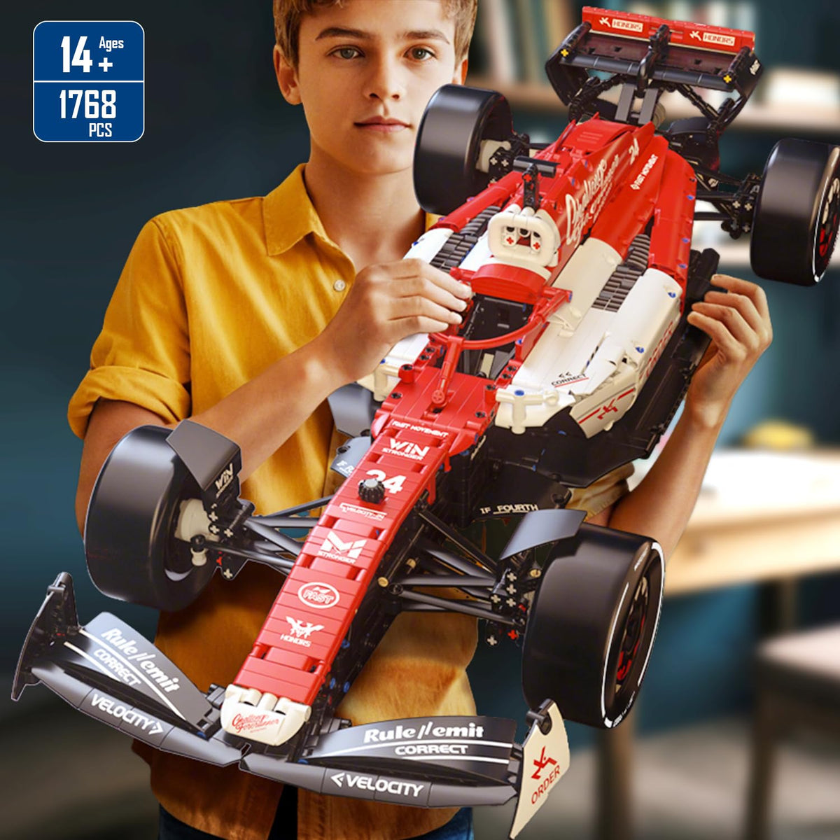 Race Car Building Block Set 1768 PCS I584