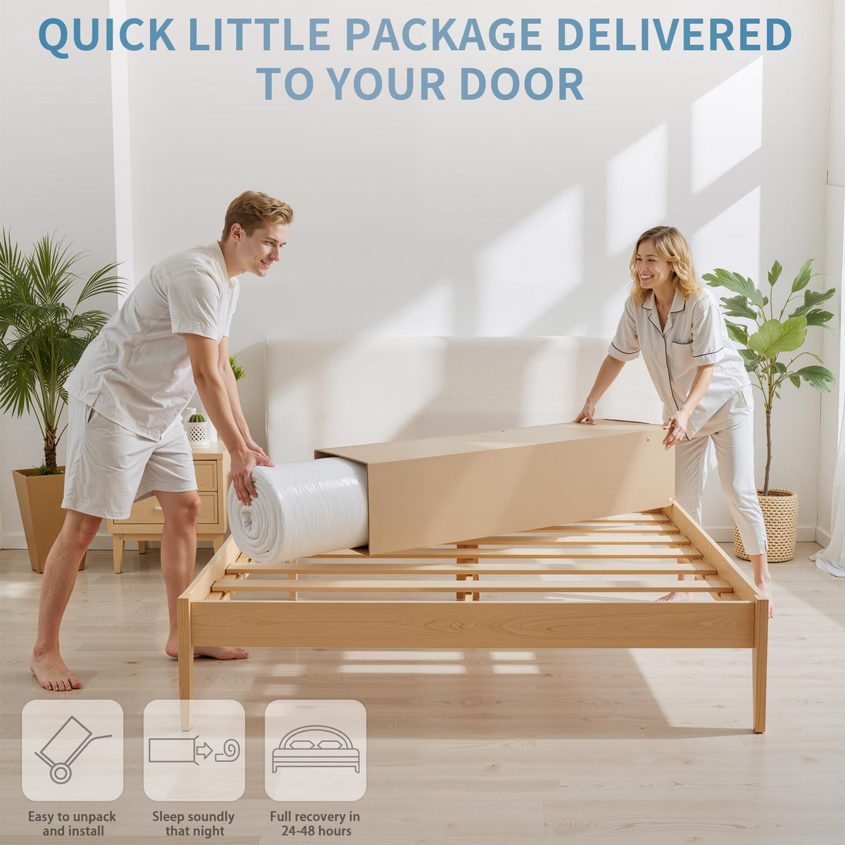 Full Size 12 Inch Medium Firm Hybrid Mattress F479380