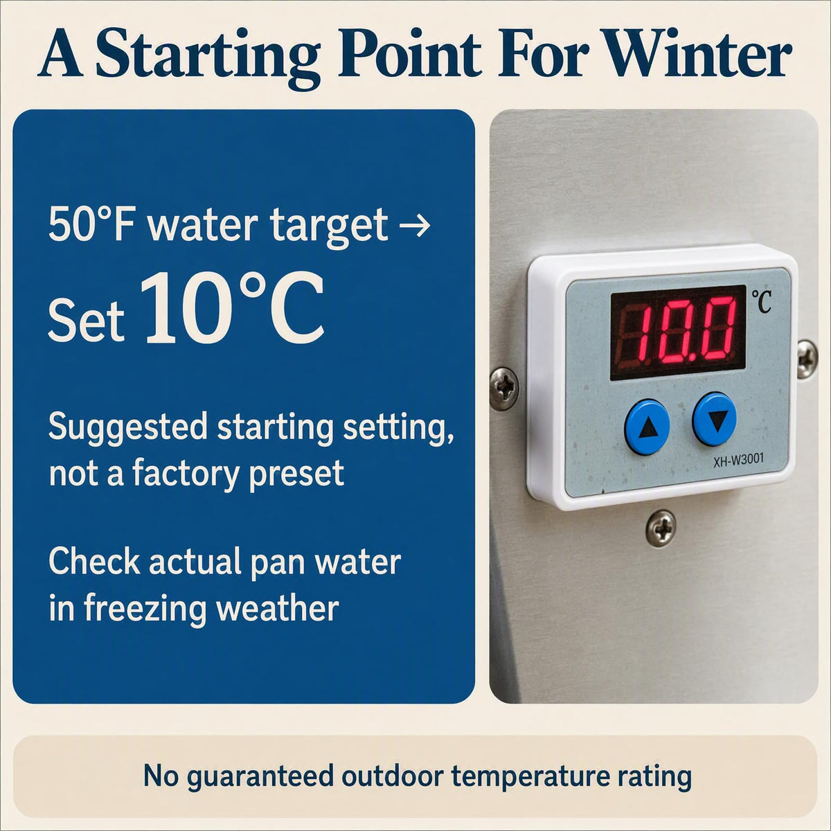 Heated Chicken Waterer 5 Gallon J6209