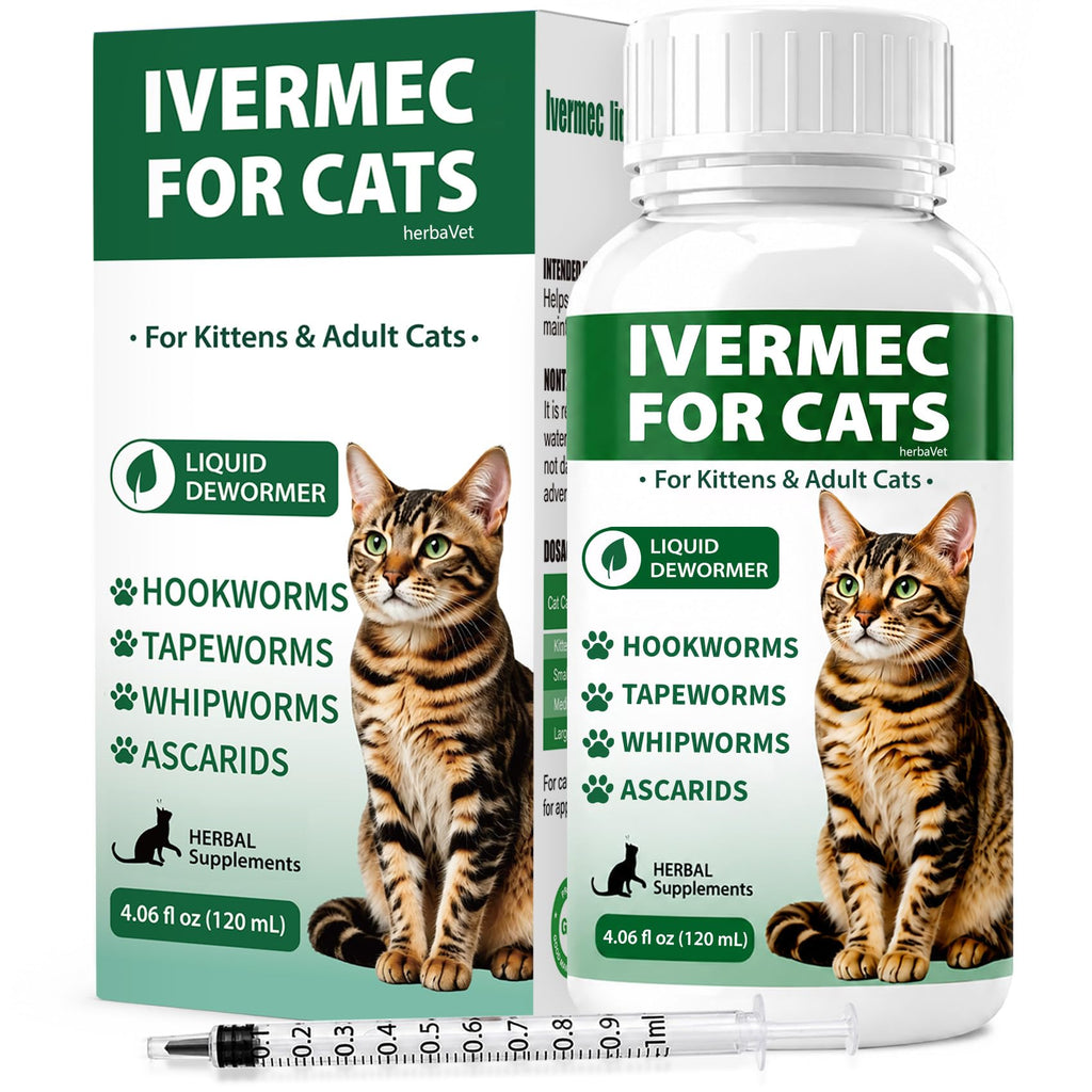Cat Dewormer Liquid for Cats & Kittens S88013