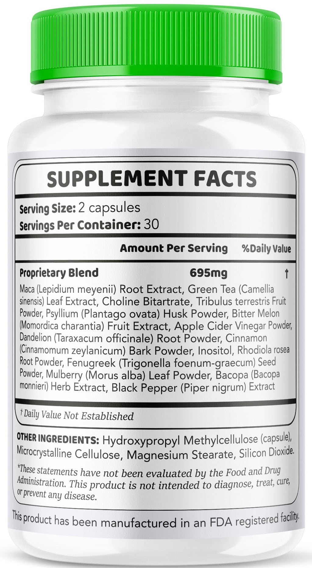 All Natural Glycogen Support Capsules, 180 Capsules T862595