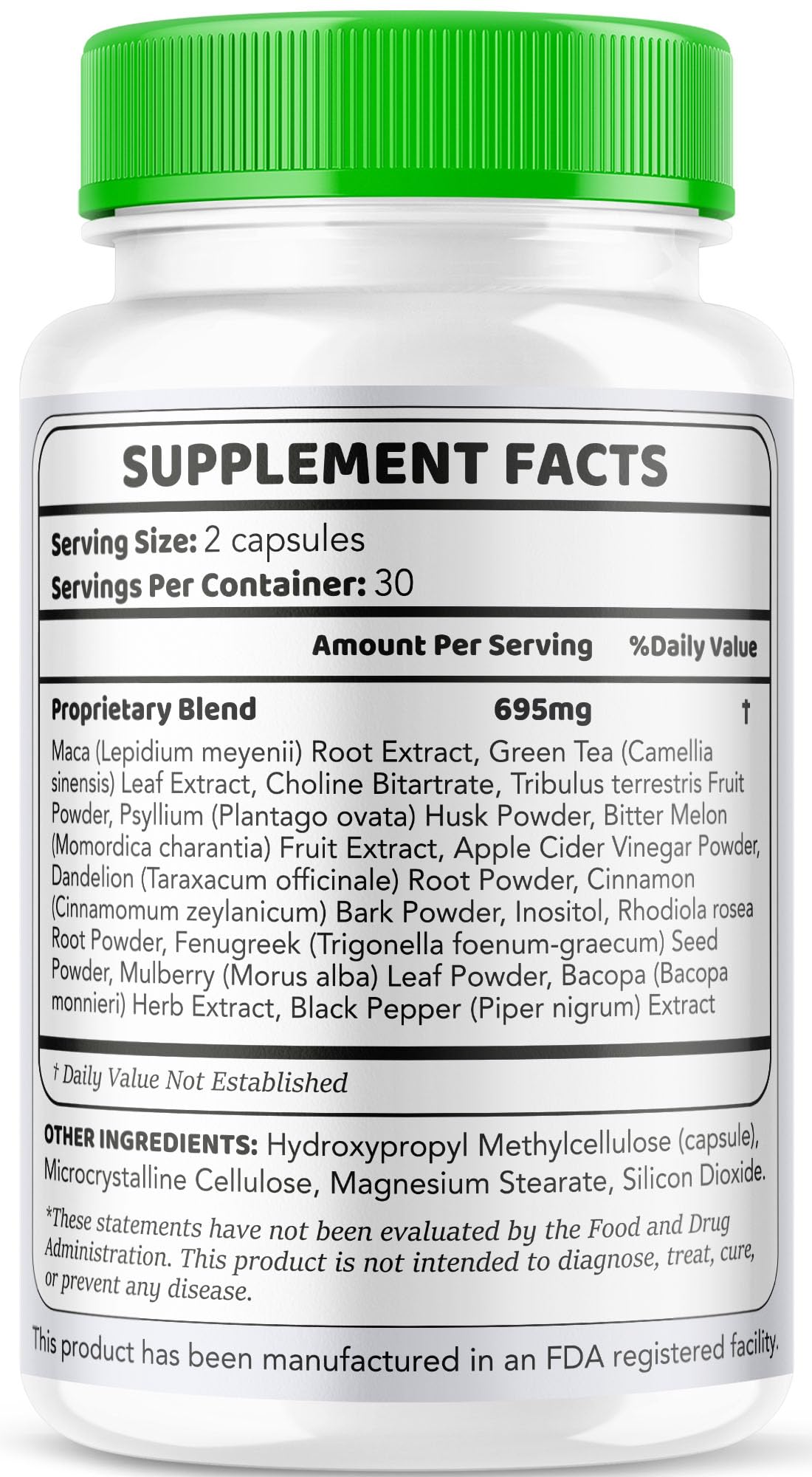 All Natural Glycogen Support Capsules, 180 Capsules T862595