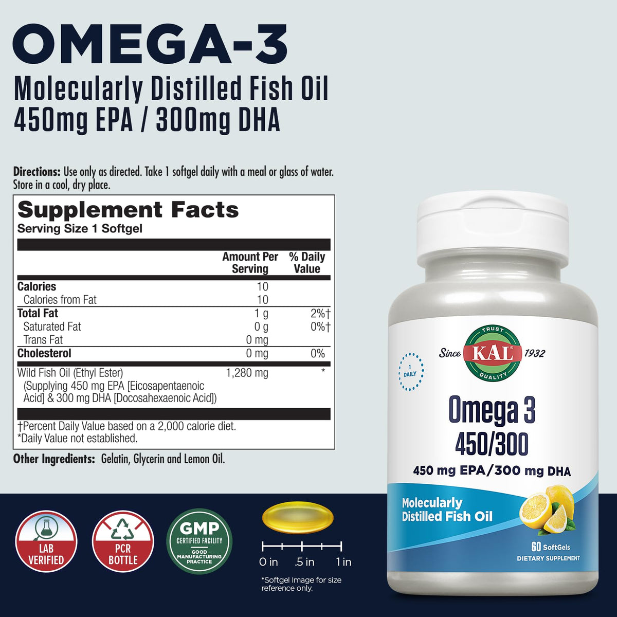 Omega 3 Fish Oil Softgels M935173