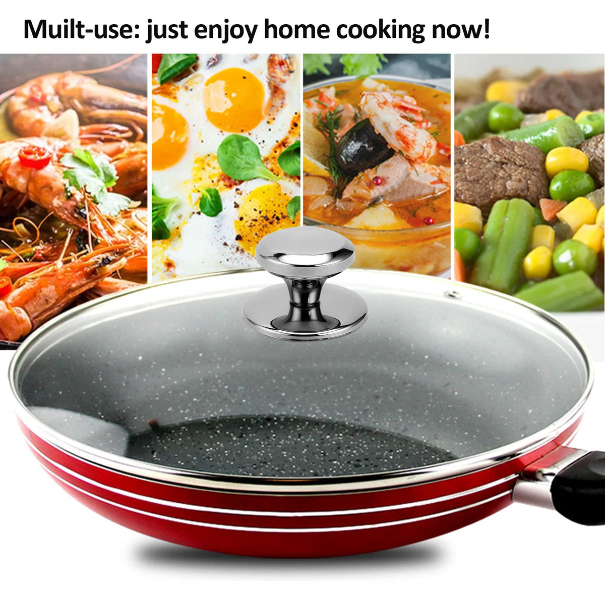 Tempered Glass Lid for 11 inches Cookware J95089