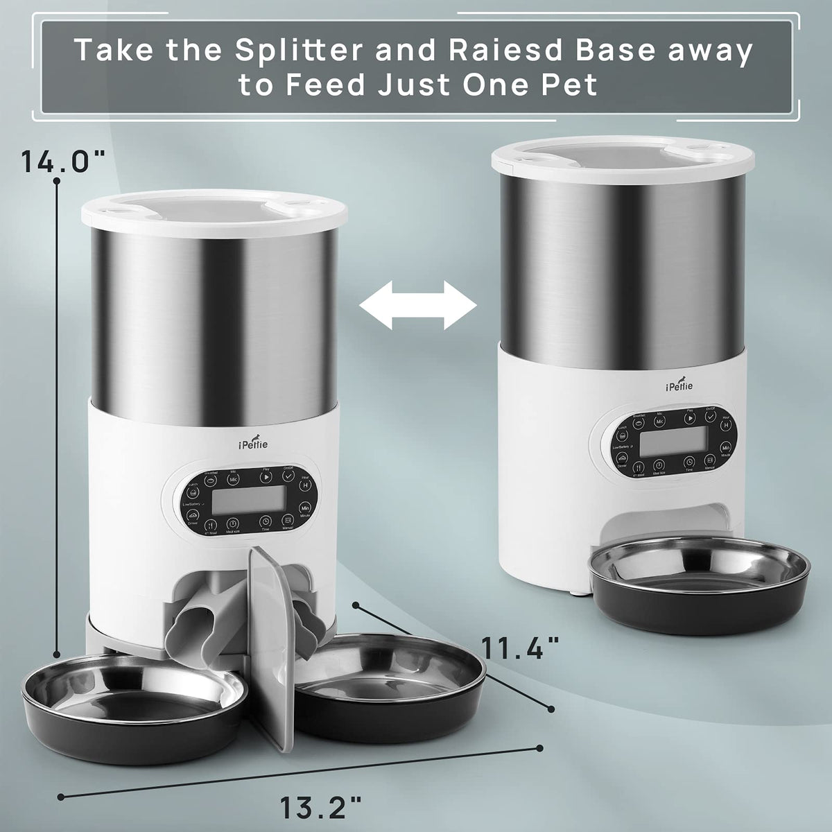 Automatic Pet Feeder with 4.5L Capacity S3468