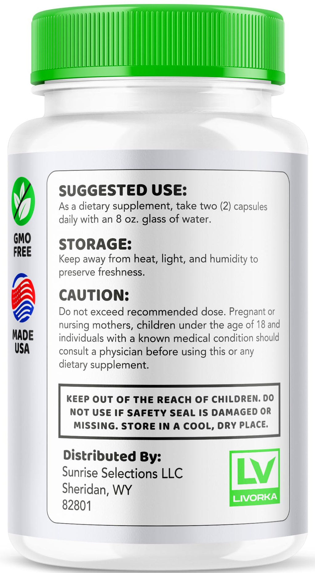 All Natural Glycogen Support Capsules, 180 Capsules T862595