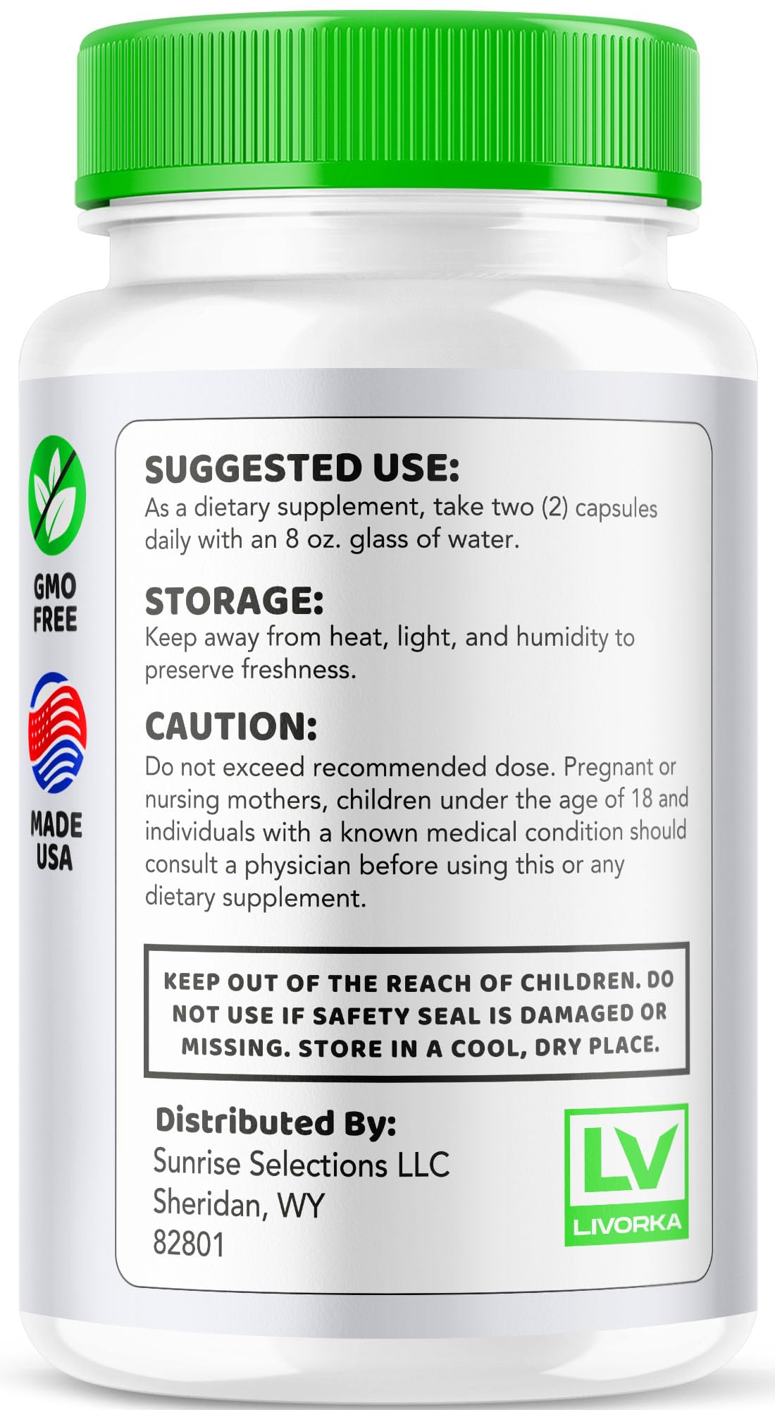 All Natural Glycogen Support Capsules, 180 Capsules T862595