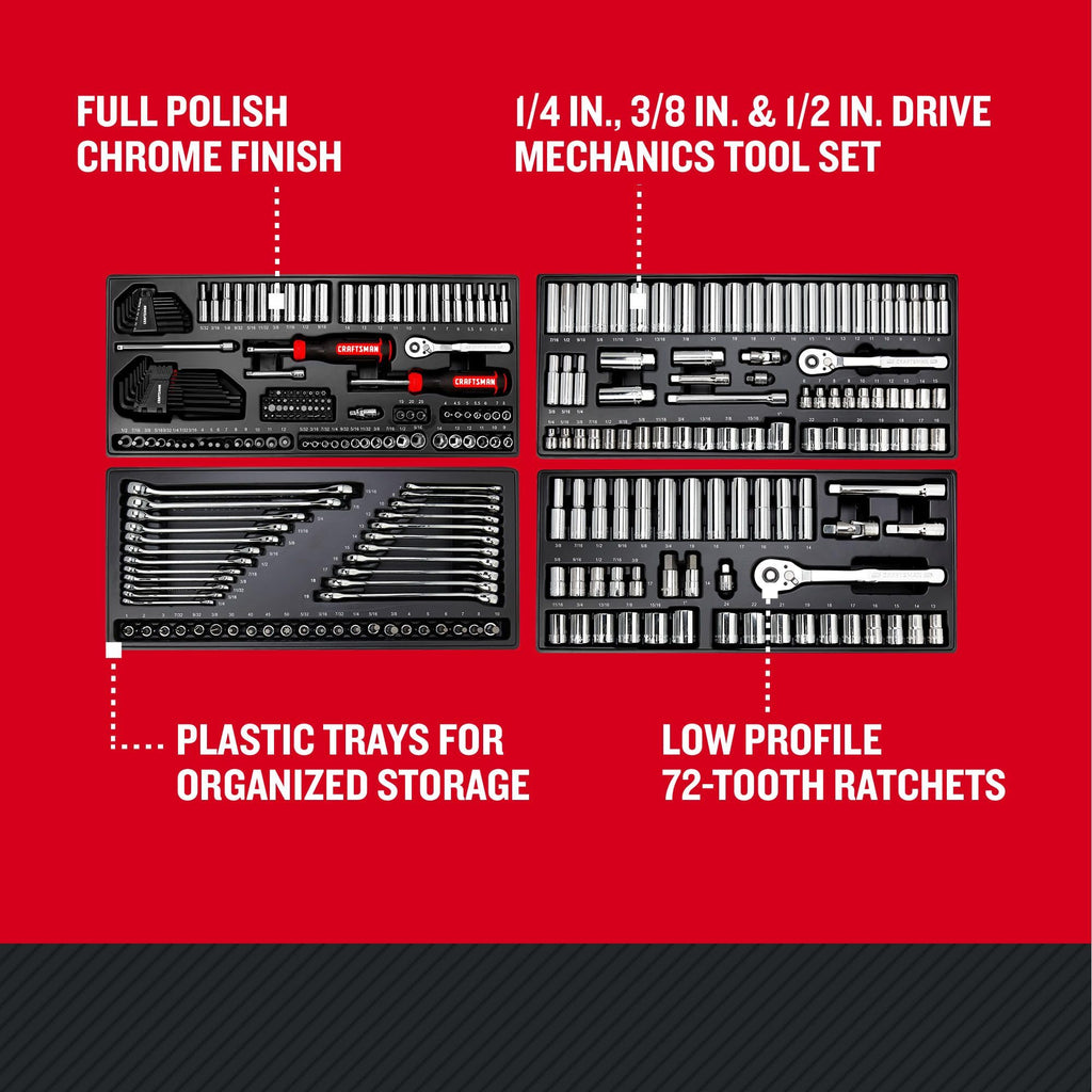 308 Piece Mechanics Tool Set H470