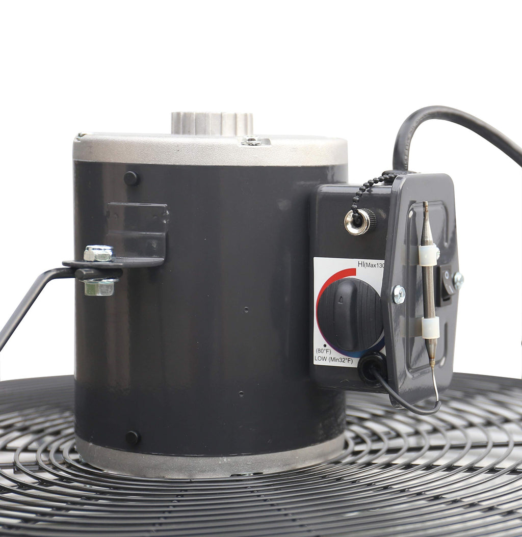20 inch Shutter Exhaust Ventilation Fan with 3 Speed Thermostat H1915