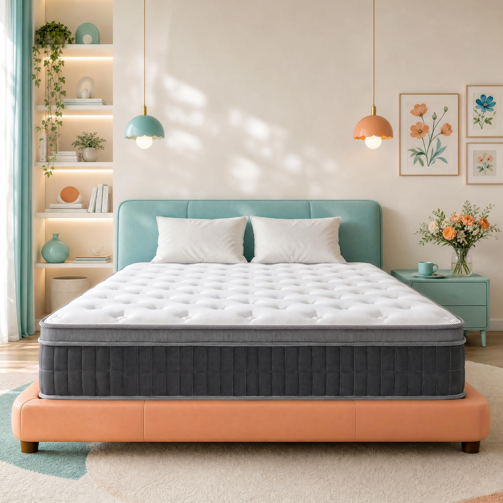 Full Size 12 Inch Medium Firm Hybrid Mattress F479380