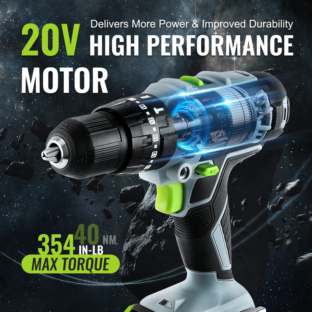 20V MAX Cordless Drill Driver Set I87388
