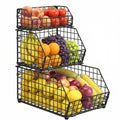 3-Tier Stackable Wire Fruit Basket J101346