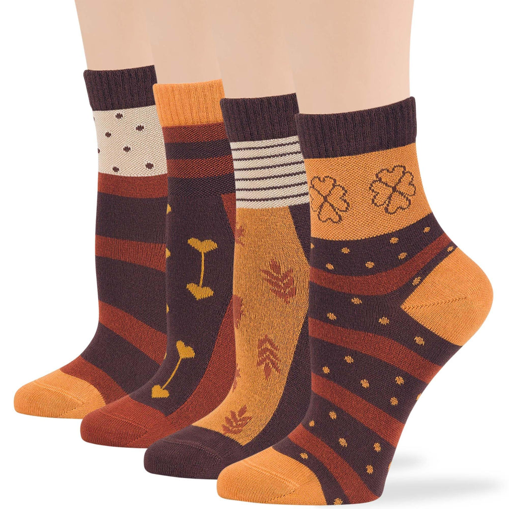 Viscose Bamboo Diabetic Socks 4 Pack U619