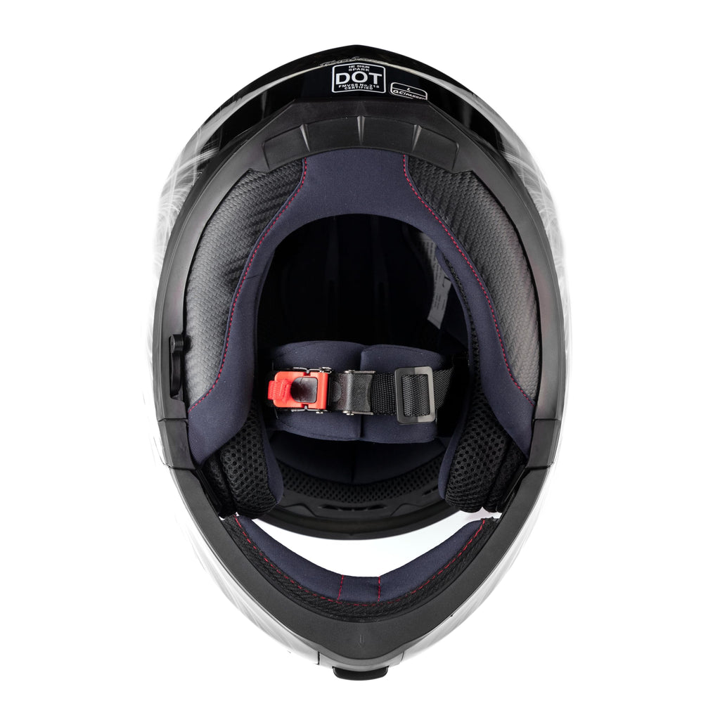 Full Face Snowmobile Helmet with Heated Shield O8122