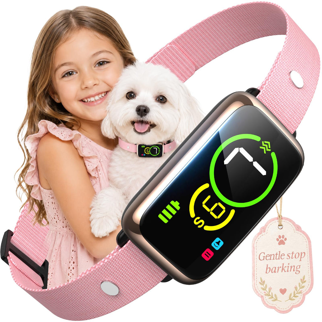 Humane Anti Barking Dog Collar with Beep Vibration X939420
