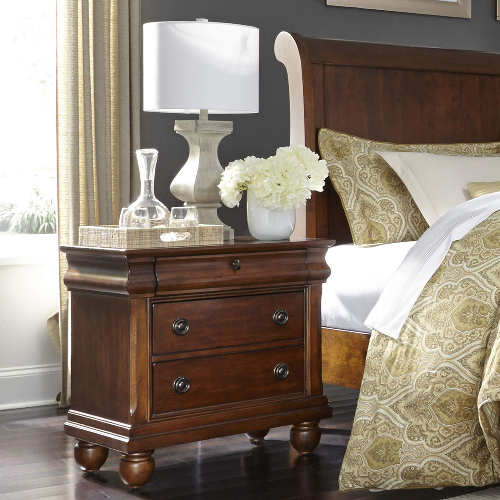Rustic Cherry Night Stand T58338