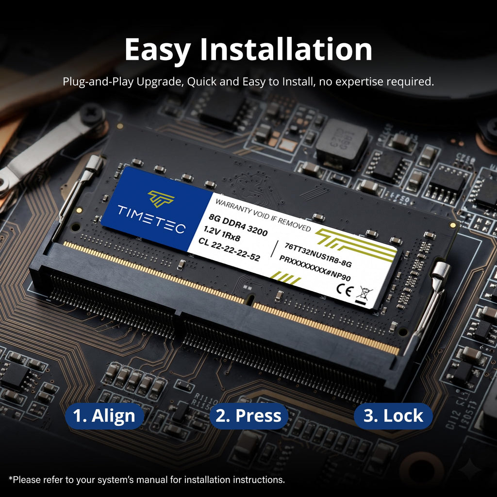 16GB Kit DDR4 3200MHz SODIMM Laptop RAM E464262