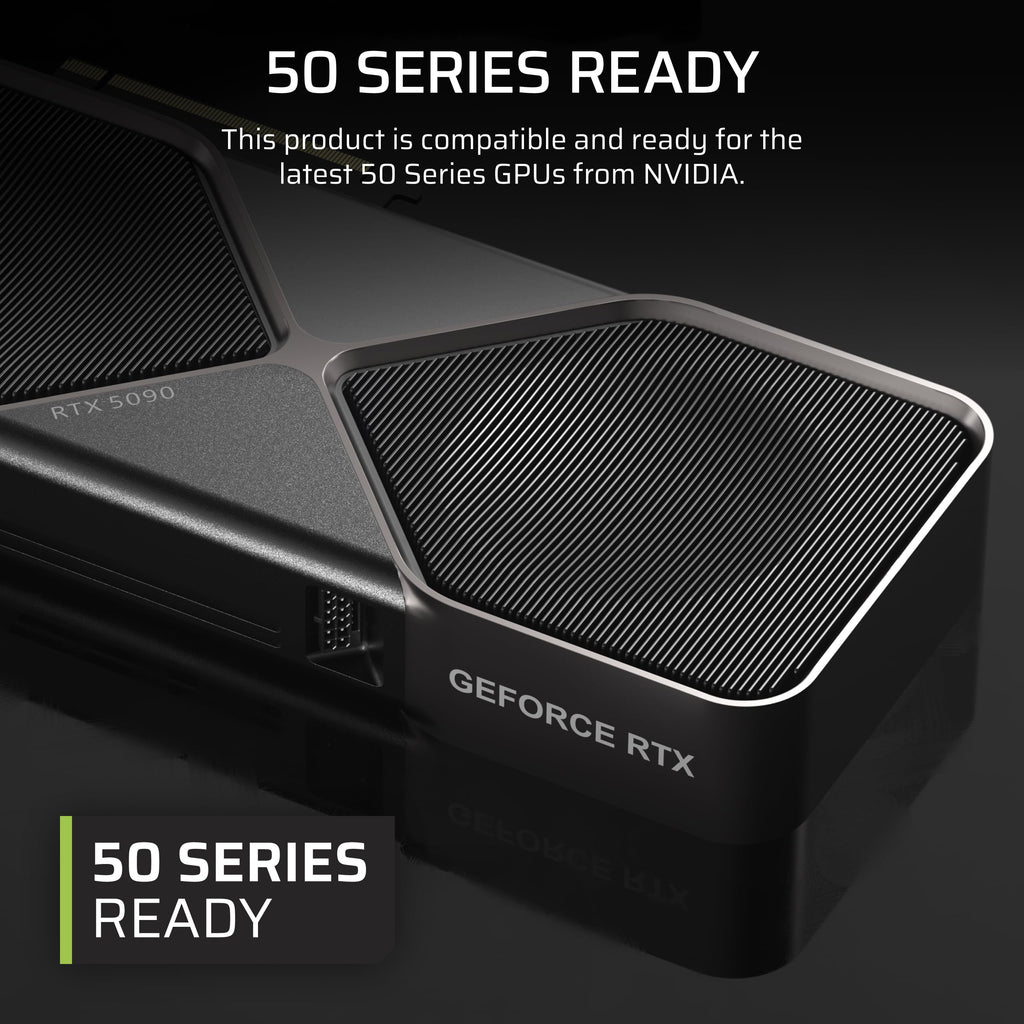 850W ATX 3.1 PCIe 5.1 Power Supply - Black U334