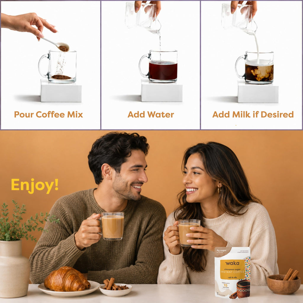Instant Coffee, Slightly Sweetened, Cinnamon Y469
