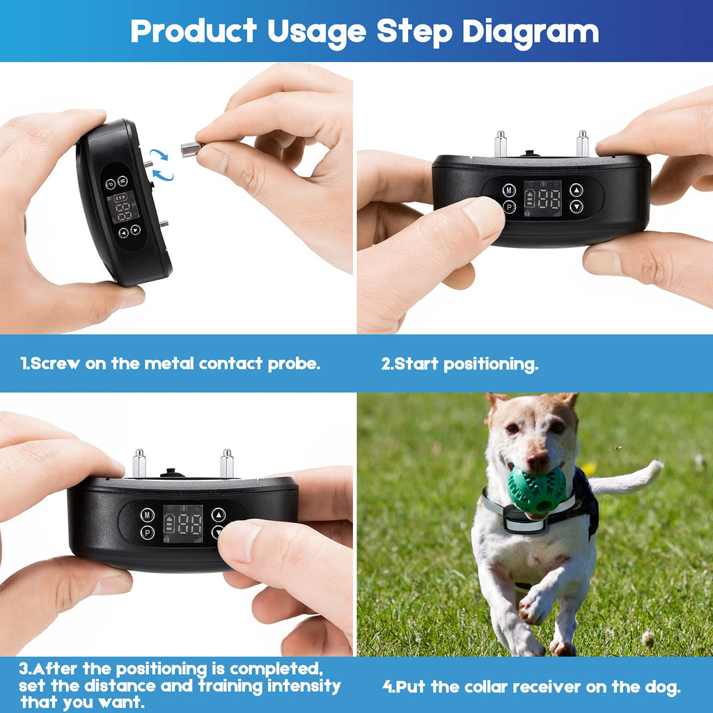 GPS Wireless Dog Fence, Electric Dog Fence, Pet Containment System M7455