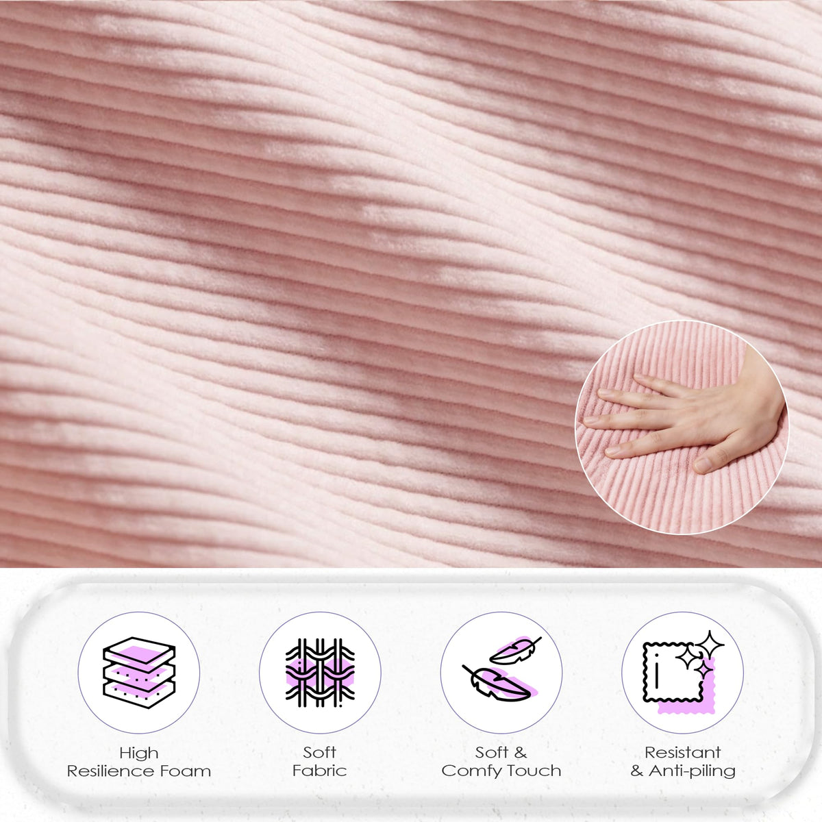 Pink Folding Sleeper Chair Bed C35549