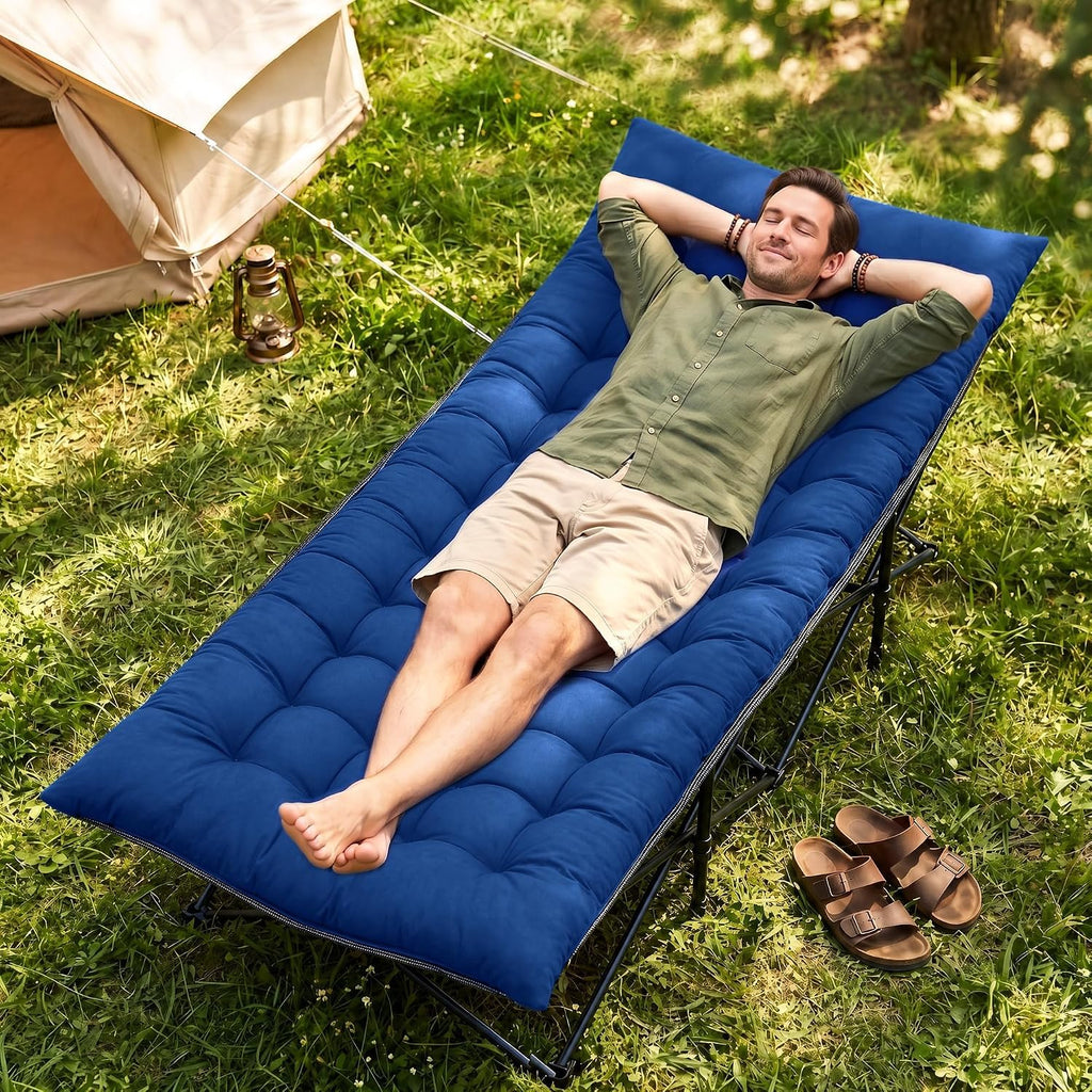 Folding Camping Cot with Mattress C867867