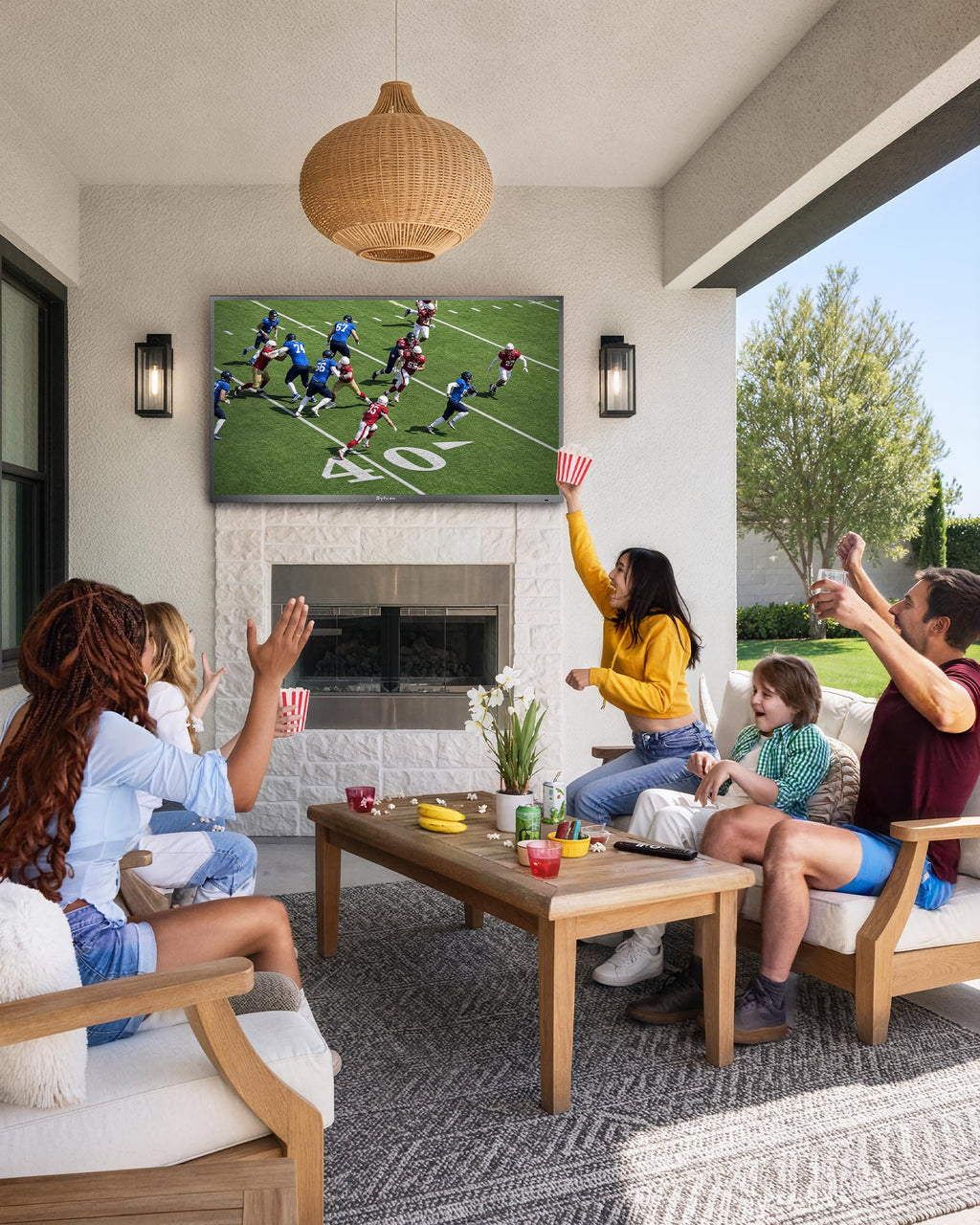 55 inch Smart Waterproof 4K UHD Outdoor TV G317