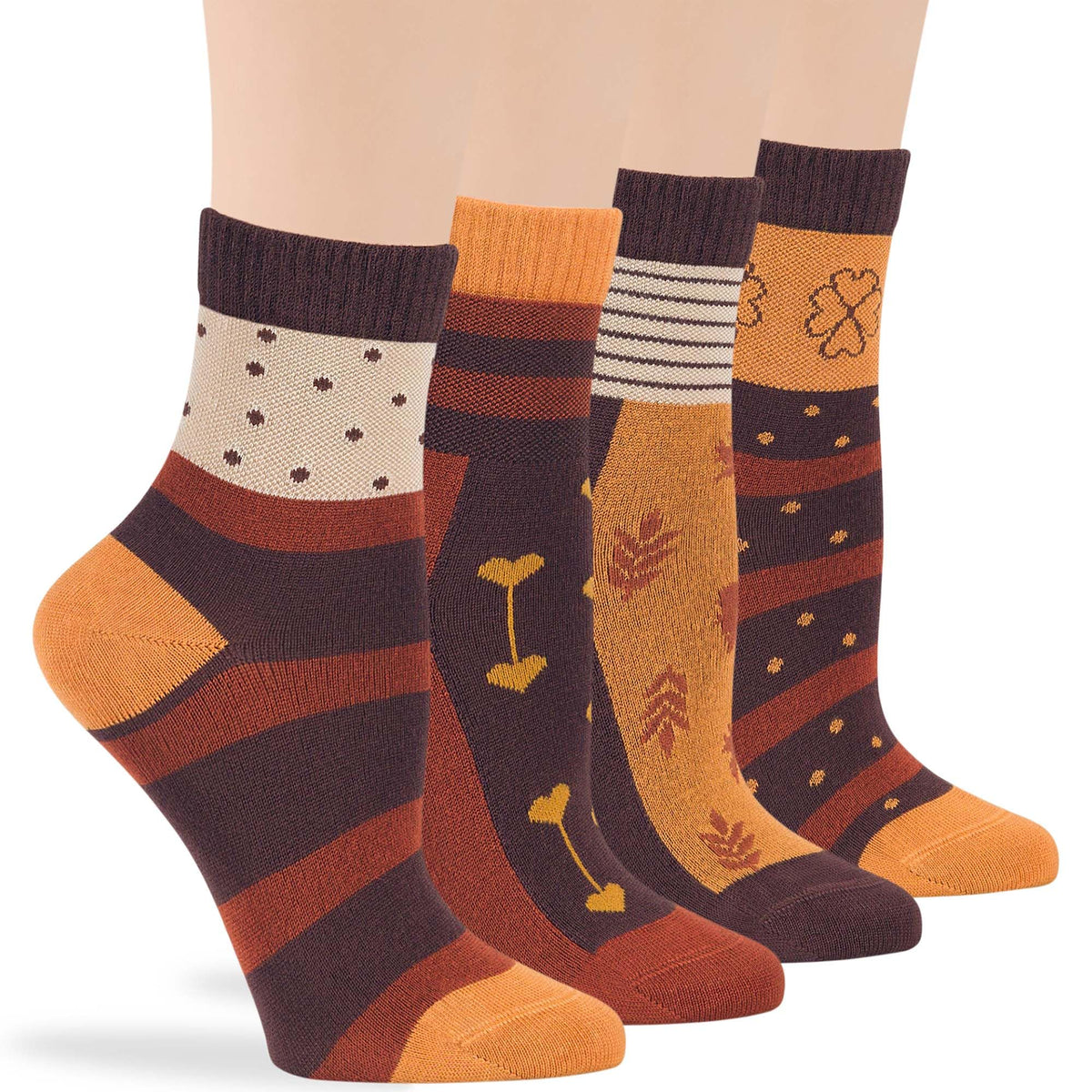 Viscose Bamboo Diabetic Socks 4 Pack U619