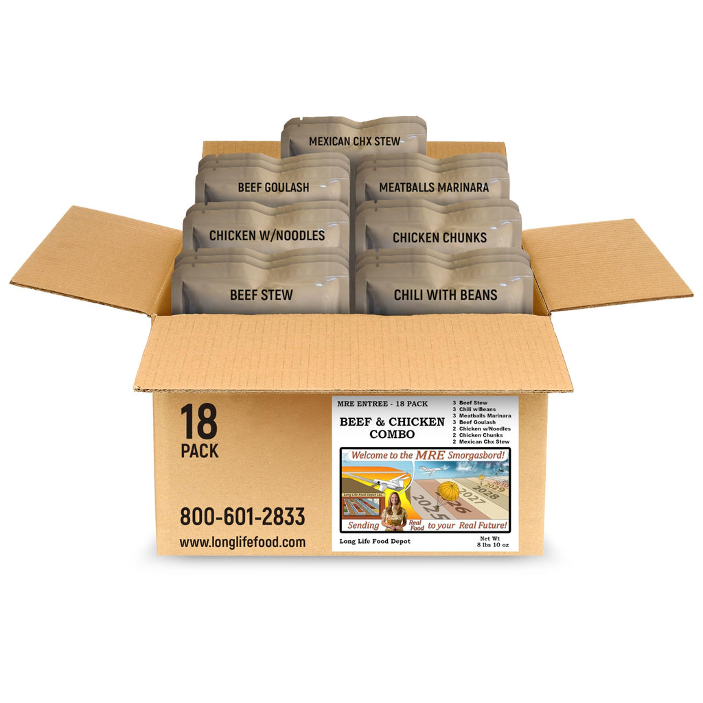 Beef & Chicken Entree Variety Pack 18-Pack U797762