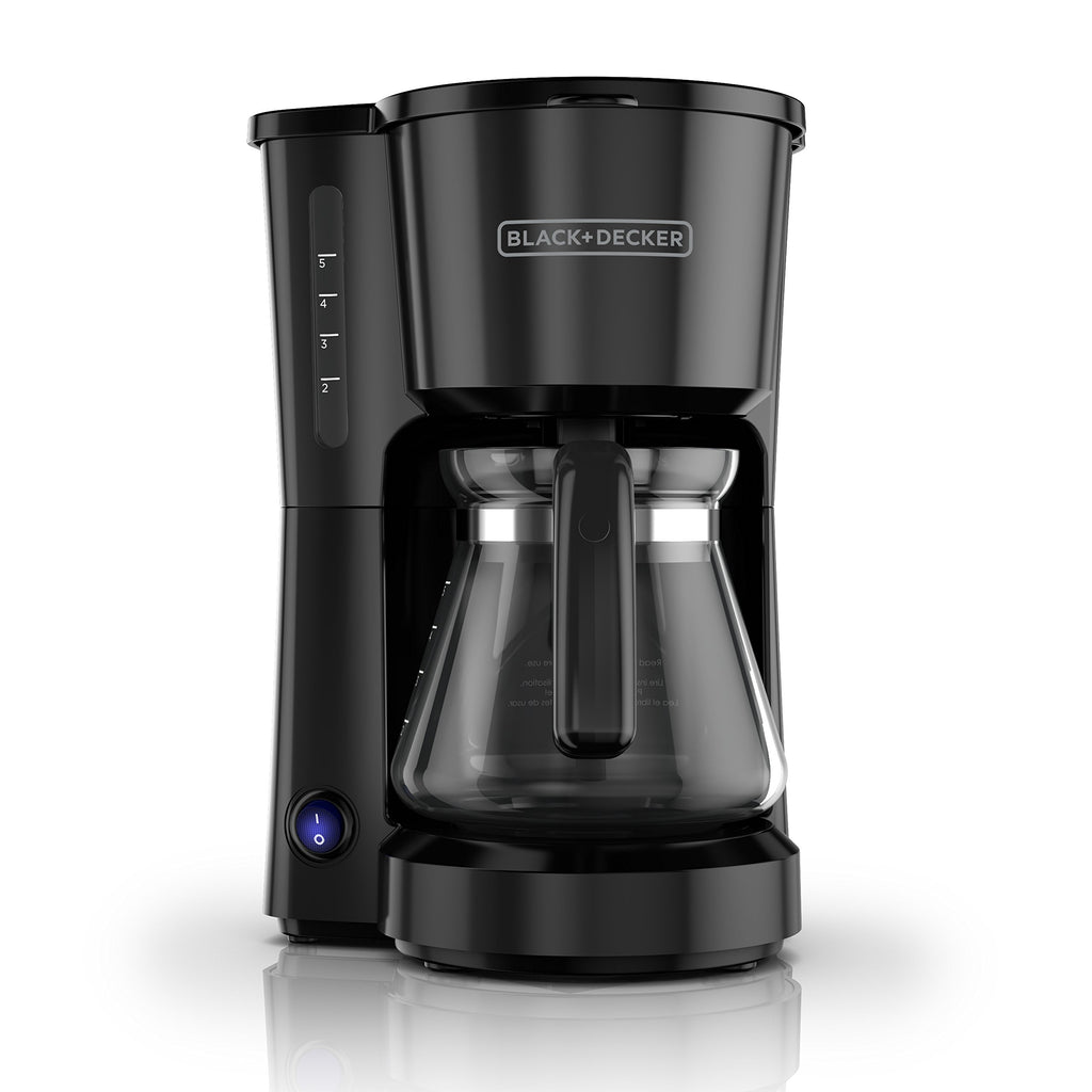 4-in-1 5-Cup Coffee Maker, Black I380695