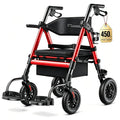 2-in-1 Rollator Wheelchair Combo L24934