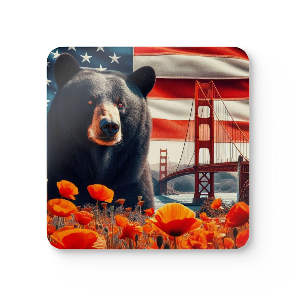 USA Flag Coasters Set of 4 B35335