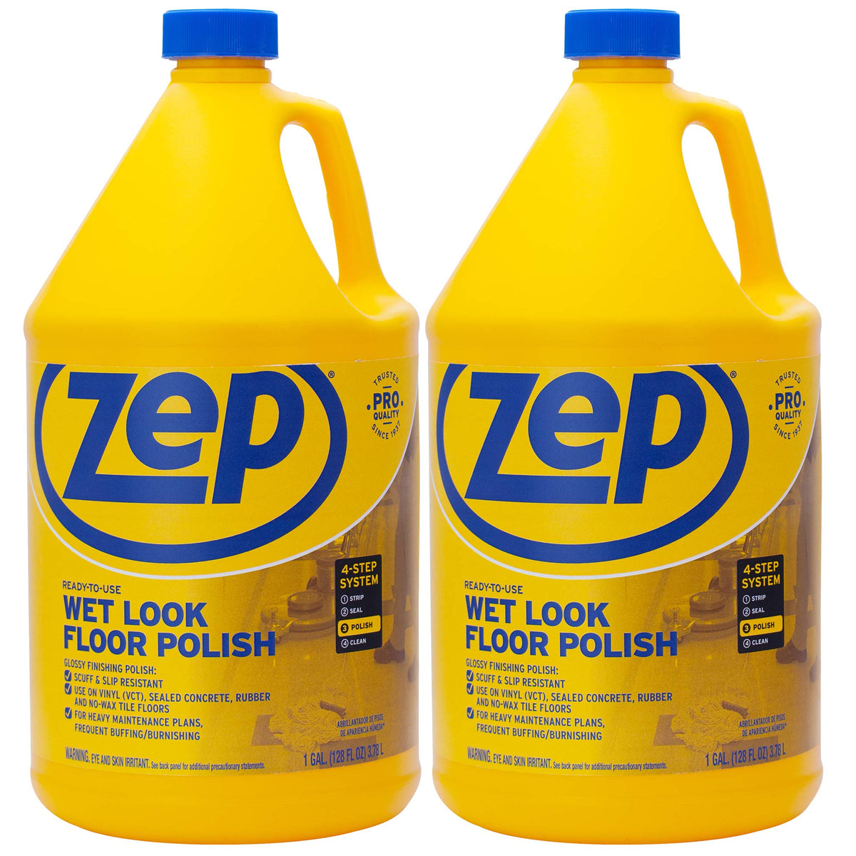 Wet Look Floor Polish 1 Gallon Case of 2 F5860
