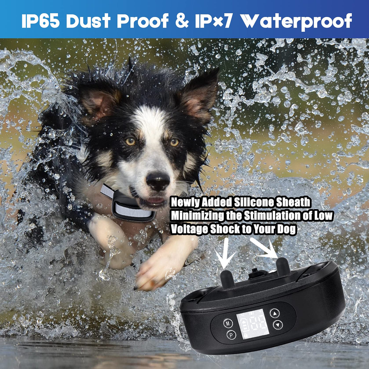 GPS Wireless Dog Fence, Electric Dog Fence, Pet Containment System M7455