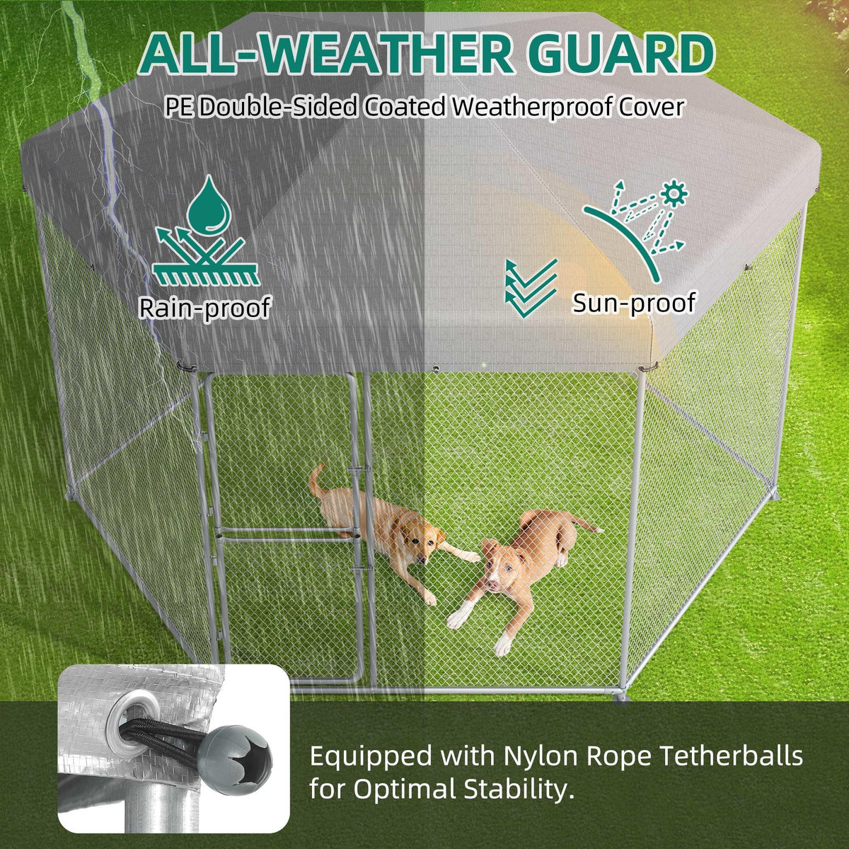 Extra Large Outdoor Dog Kennel E920