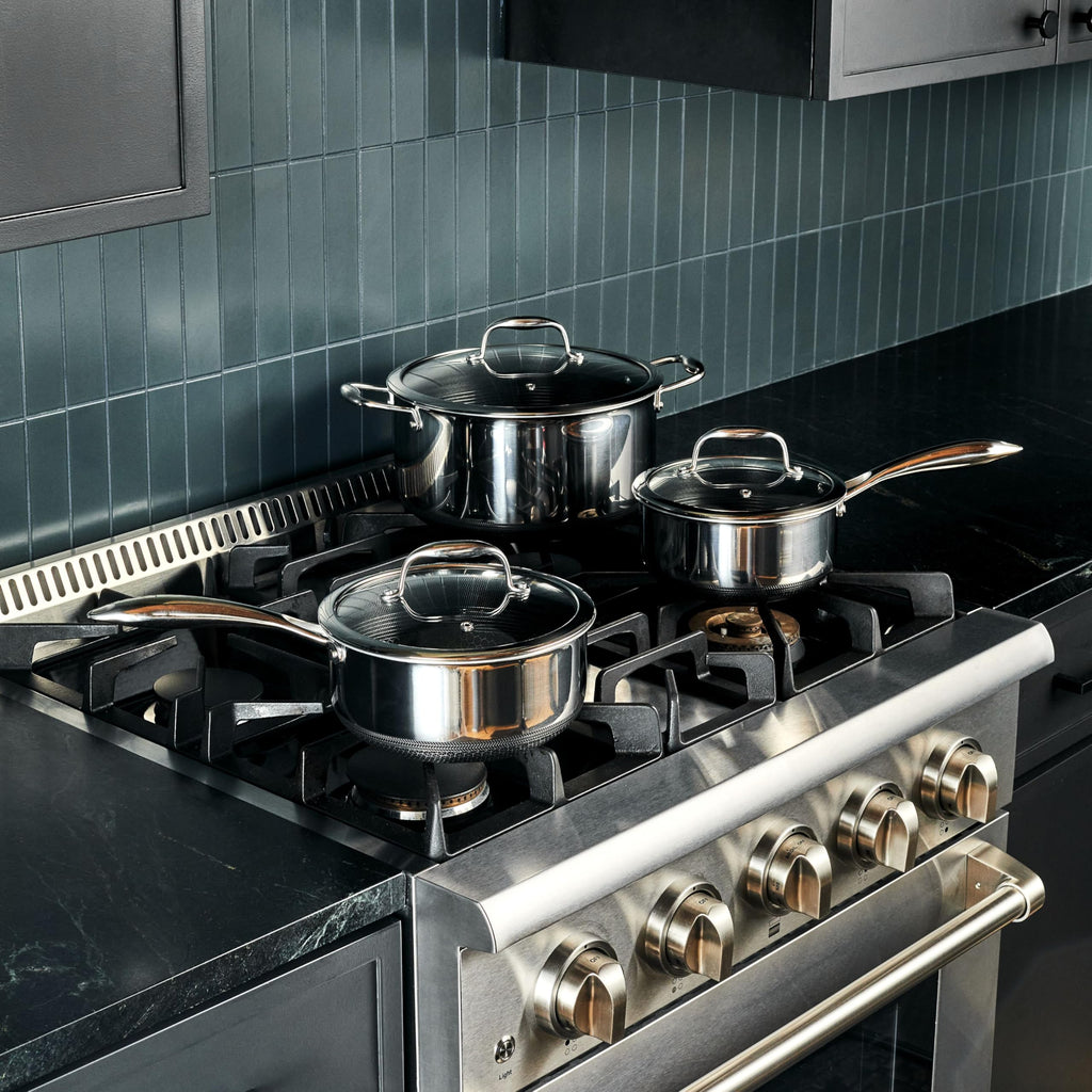 19-Piece Nonstick Cookware Set with Lids M637