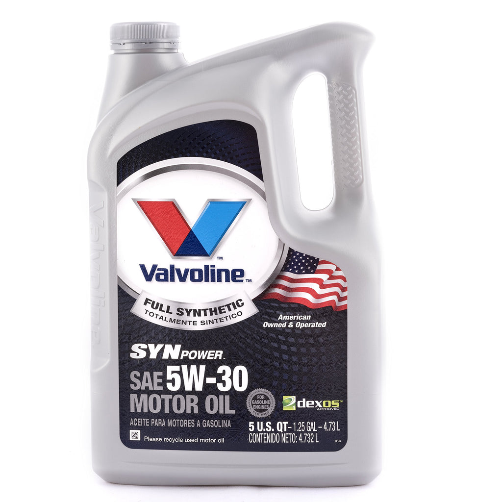 5W-30 Full Synthetic Motor Oil 5qt Case of 3 C20764