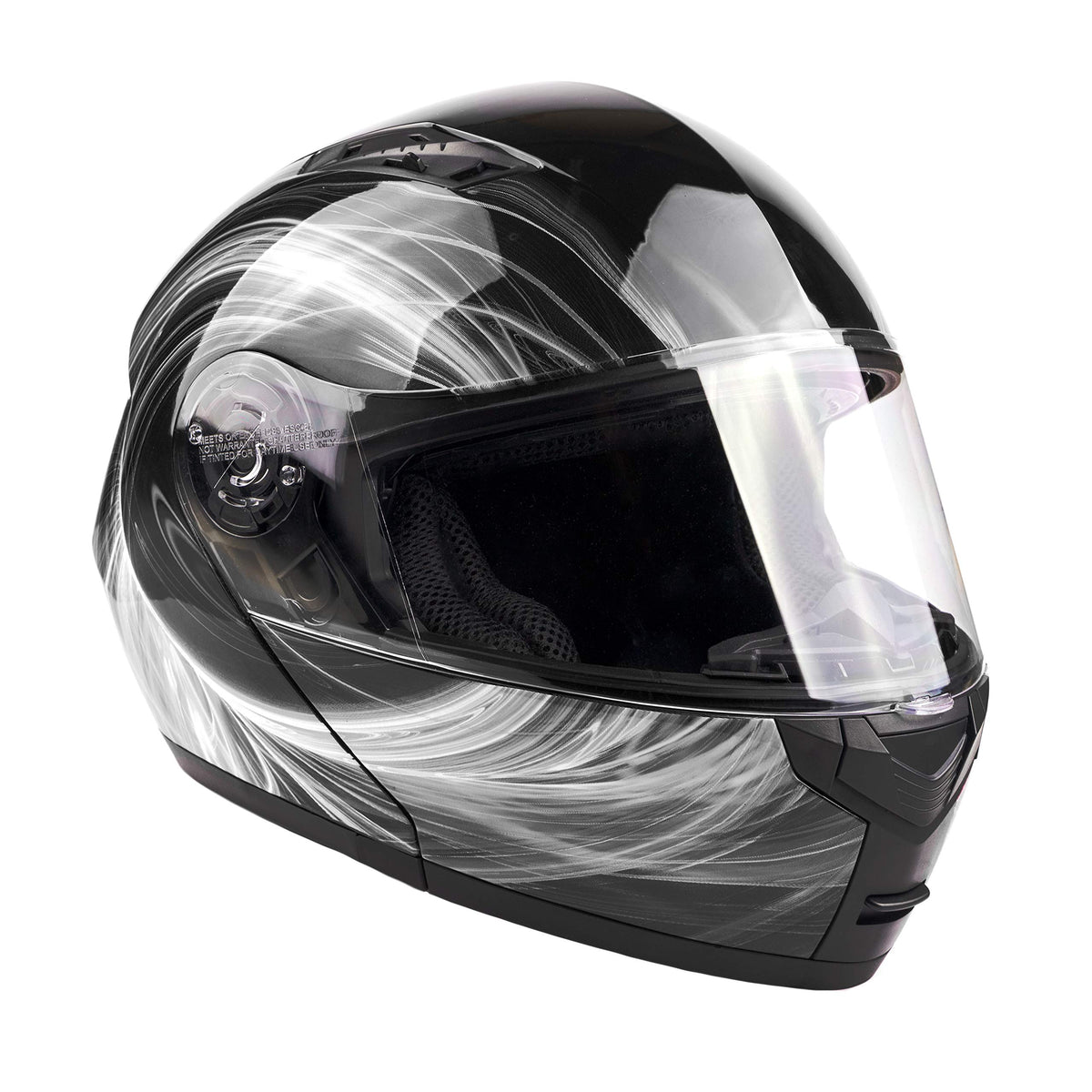 Full Face Snowmobile Helmet with Heated Shield O8122