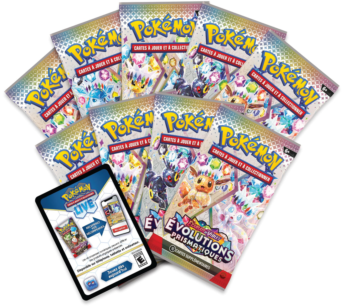 Pokémon TCG Elite Trainer Set with 9 Booster Packs M85196