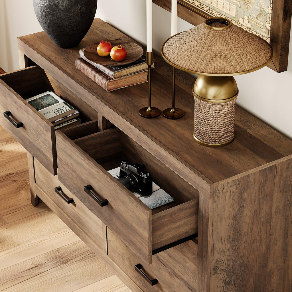 4-Piece Modular Entertainment Center with Bookshelves P59928