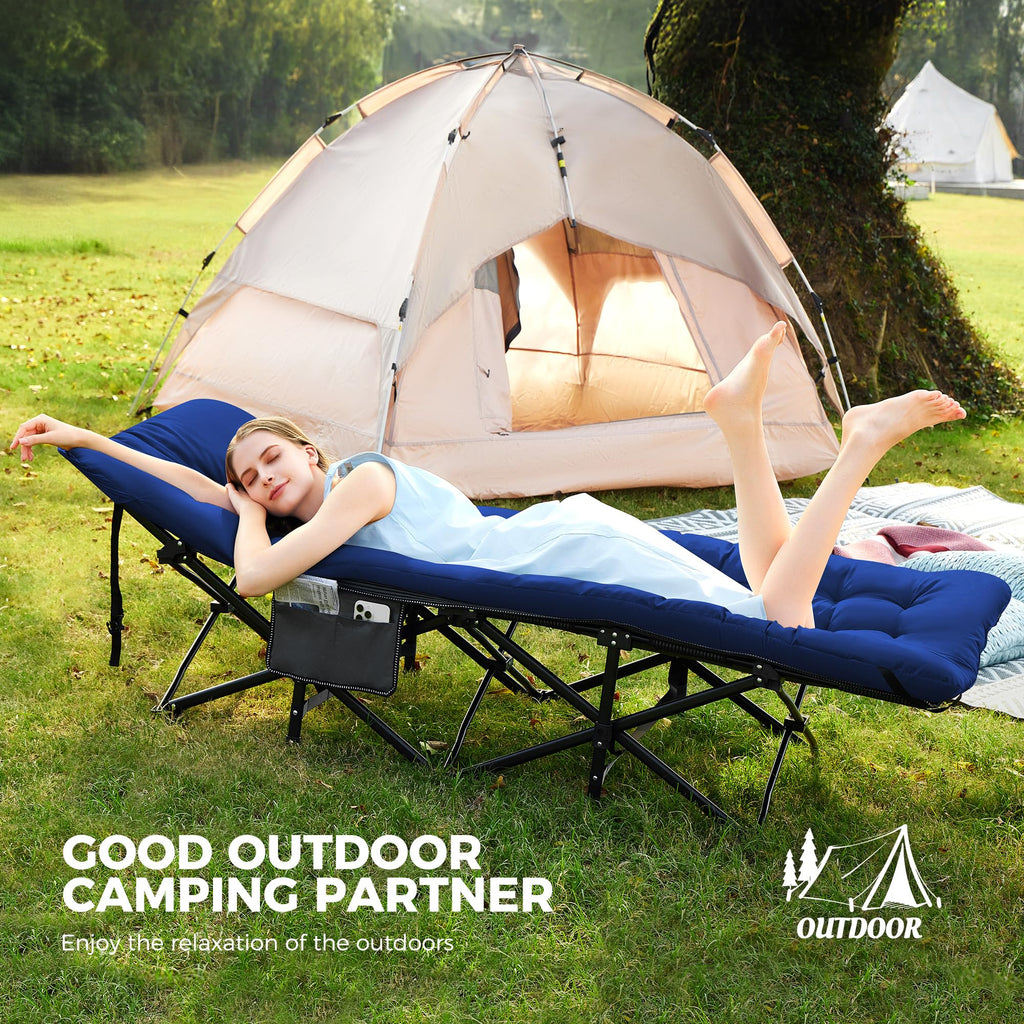 Folding Camping Cot with Mattress C867867