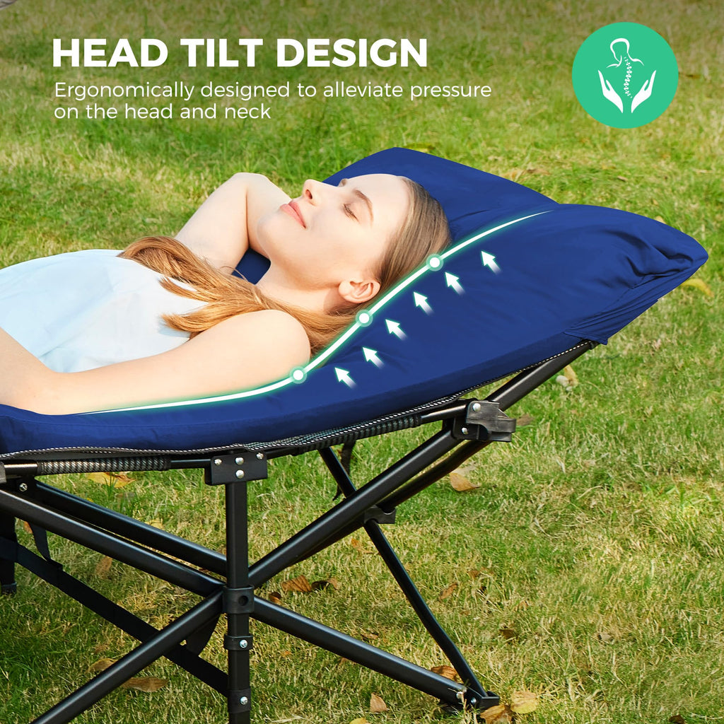 Folding Camping Cot with Mattress C867867