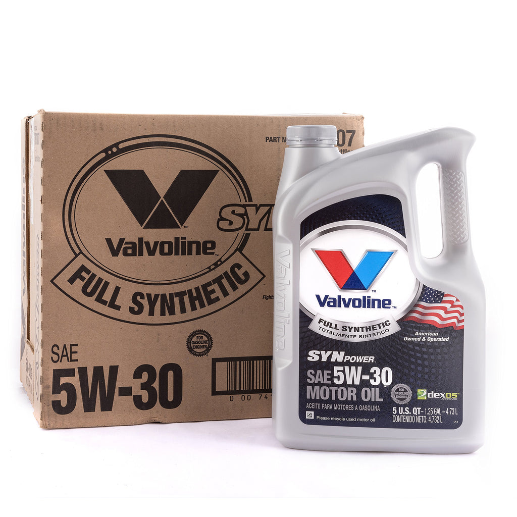 5W-30 Full Synthetic Motor Oil 5qt Case of 3 C20764